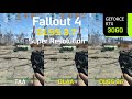 Fallout 4 dlss 37 mod  rtx 3060 1440p taa vs dlaa vs dlss 37  graphicsperformance comparison