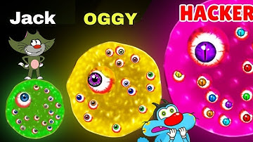 INSTA BLOB IO PLAYING with OGGY and Jack CHOP Game