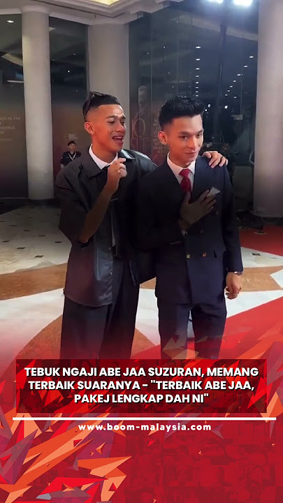 Terbaik Abe Jaa!🔥 #boom #boommalaysia