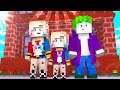 ARLEQUINA ENGRAVIDOU e TEVE FILHOS COM O CORINGA no MINECRAFT!