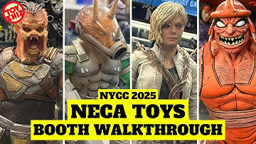 2025 NYCC NECA TOYS BOOTH TOUR! NIEUWE TMNT - PREDATOR - TERRIFIER & MEER!