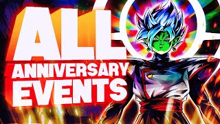 10,000 FREE CHANCE TIME CHRONO CRYSTALS!? ALL EVENTS EXPLAINED! Dragon Ball Legends