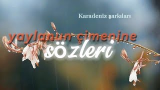 Yaylanun çimenine sözleri / Anadolu Rock