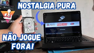 TRANSFORMEI MEU NOTEBOOK VELHO EM UM CONSOLE RETRÔ COM BATOCERA 🕹️