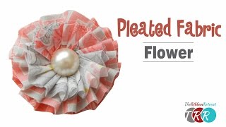 How to Make a Fabric Pleated Flower - TheRibbonRetreat.com
Learn how to make a pleated flower out of fabric! This is so easy and adorable! You can even try this with ribbon. Dont forget to check out our Daily Deals: http://www.theribbonretreat.com/custom/specials.aspx
Links to supplies used in this video:
Little Fatties: http://www.theribbonretreat.com/FabricCatalog/little-fatties.aspx
Felt Circles: http://www.theribbonretreat.com/Catalog/felt-circles.aspx
Scissors: http://www.theribbonretreat.com/FabricCatalog/rotary-cutters-blades-scissors.aspx
Hi-Temp Glue Gun: http://www.theribbonretreat.com/Catalog/glue-guns.aspx
Needle/Thread - http://www.theribbonretreat.com/FabricCatalogOfCategories/notions.aspx
Headbands: http://www.theribbonretreat.com/CatalogOfCategories/hats headbands.aspx
Gems: http://www.theribbonretreat.com/CatalogOfCategories/crystals gems.aspx How to Make a Fabric Pleated Flower - TheRibbonRetreat.com