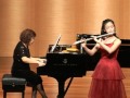 Francis Poulenc Sonata for Flute and Piano 1st movement