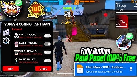 Ob51 Update 🎯  Free Fire Max Panel Injector Hack ✅ Rank Working Auto Headshot Panel Injector Safe