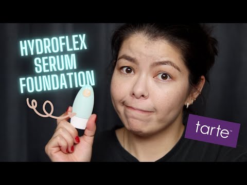NEW TARTE SEA HYDROFLEX SERUM FOUNDATION | Dry, Acne Prone Skin | Mikilea