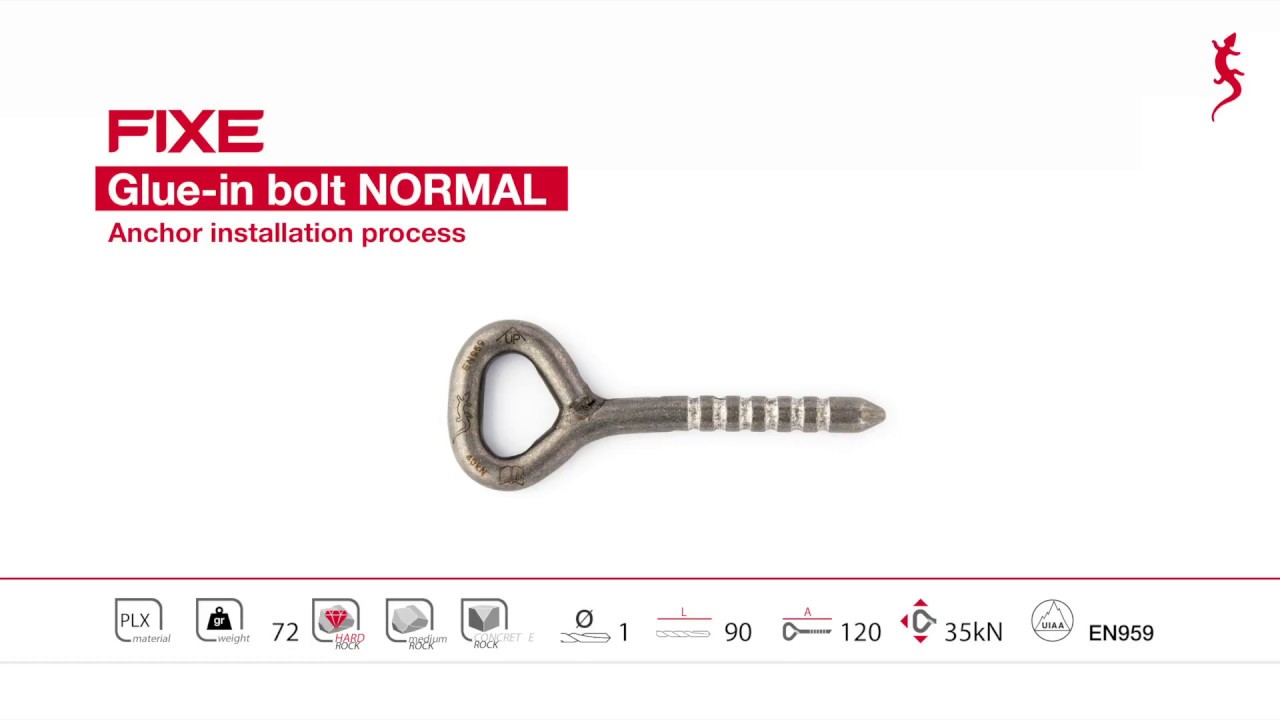 Installation process of Glue in Bolt.