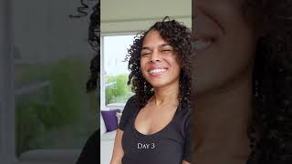 Watch the Volume Grow: I Create Volume Wash and Go 4 Day Progression #CurlyHair #HairProducts