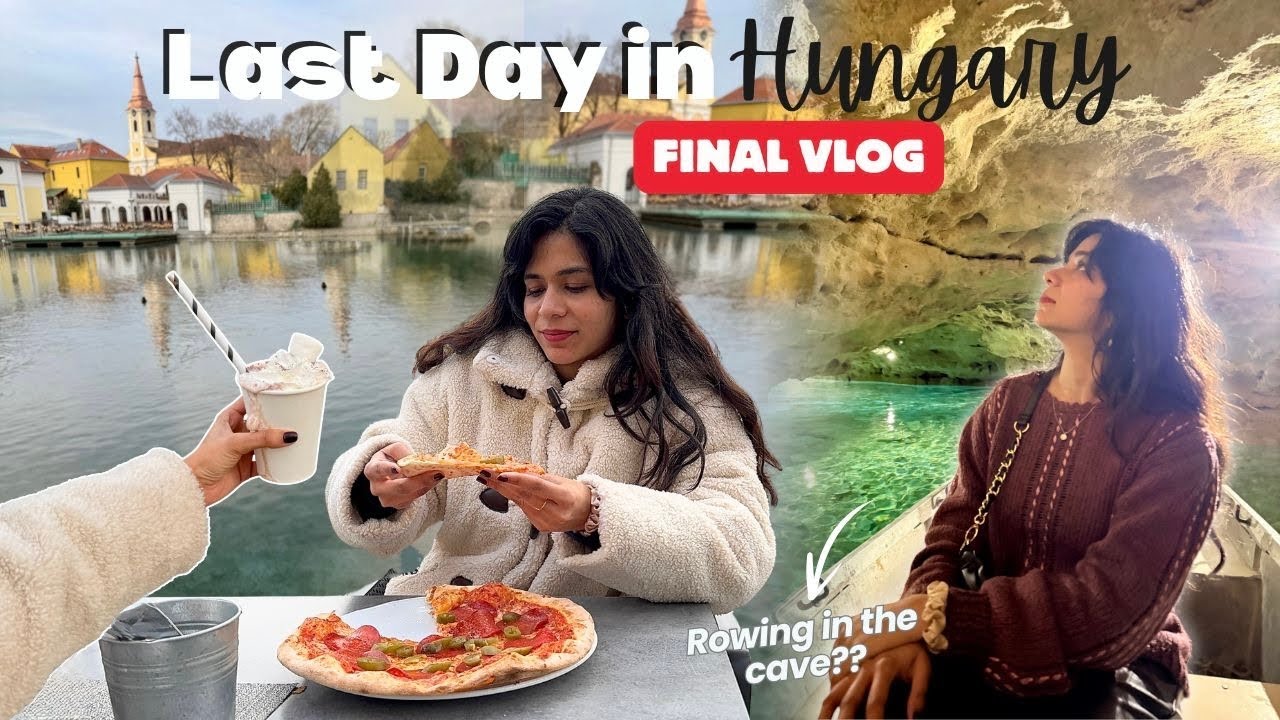 Last Day in Hungary Vlog 🇭🇺 | Tapolca Lake Cave, Bokodi Floating Village & Tihany Lavender Town