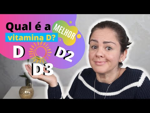 Vídeo: Diferença Entre Vitamina D E Vitamina D3