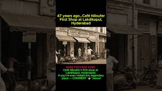 47 Years Ago Hyderabads Original Café Niloufer 1978 Rare Vintage Hyderabad Footage
