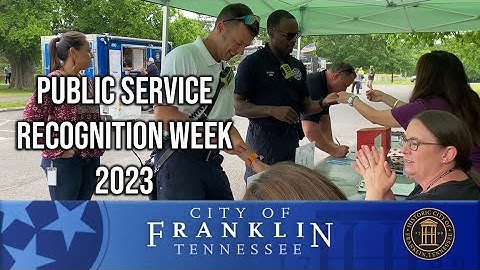 Public Service Recognition Week 2023