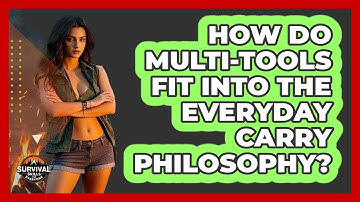 How Do Multi-tools Fit Into The Everyday Carry Philosophy? - Survival Skills for Everyone