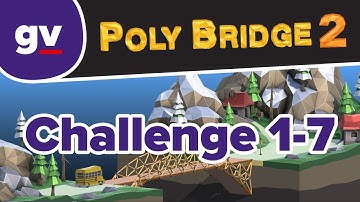 Poly Bridge 2 - Challenge 1-07 Taxi Task - Walkthrough