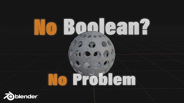 Cut Perfect Holes on Curved Surfaces With This!  – Blender Quick Tutorial