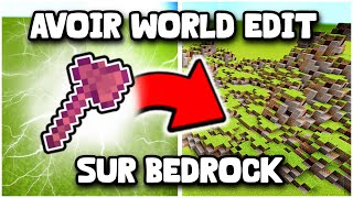 COMMENT AVOIR WORLD EDIT SUR MINECRAFT BEDROCK 1.19 ?