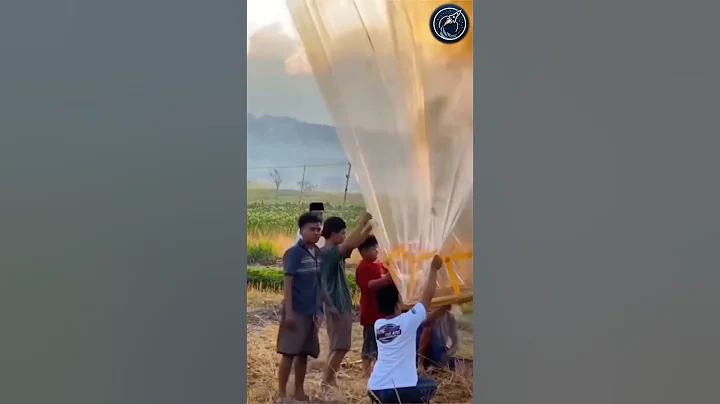 This is an amazing hot air balloon experiment for Diwali 2025🎈🧨 #shorts #desi #crackers #diwali