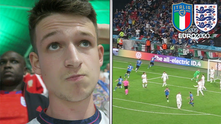 The Moment England Lose to Italy on Penalties | EURO 2020 Final