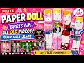 LIVE 🔴 Paper Doll Dress Up! Watching ALL Old Videos 😍@paperdollsland #Paperdoll#fashiondoll#dressup
