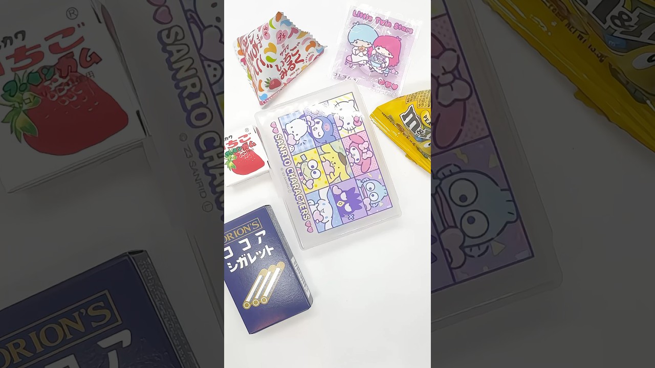 Kawaii mini snack box 🍓🚬 