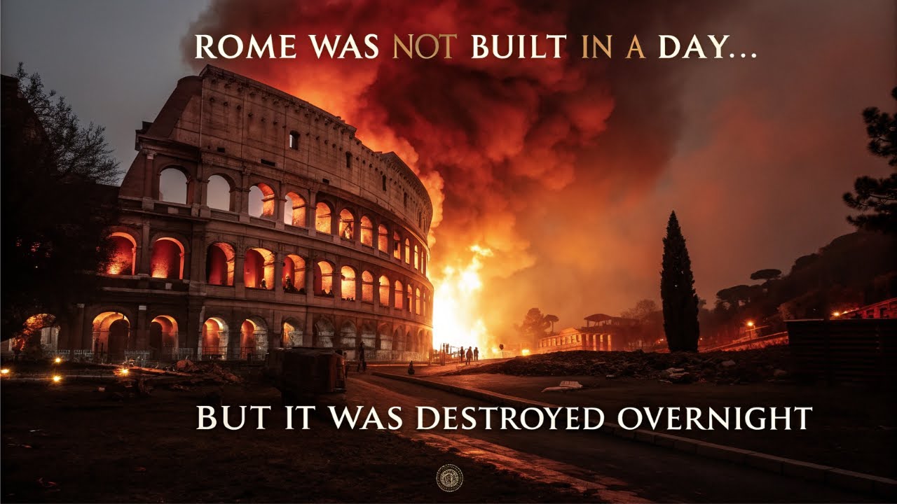 Rome Was Not Built in a Day… But It Was Destroyed Overnight | Cinematic Roman History  | Deep Voice