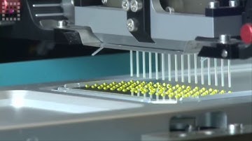 SPT Labtech: demonstration of mosquito setting a traditional serial dilution