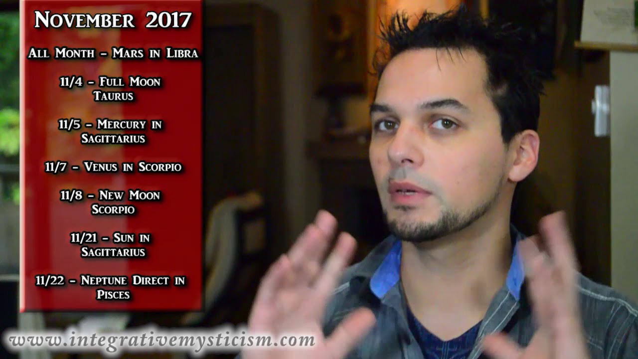 Virgo  November 2017 Monthly Astrology Horoscope