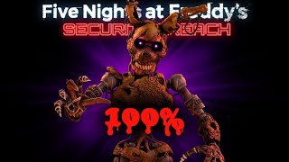 Getting 100% of everything in FNAF Security Breach