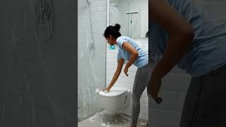 clean my bathroom with me!! 🌷 #ronaldo #rain #viral #funny #messi #sad #me #ai #nature #1mviews