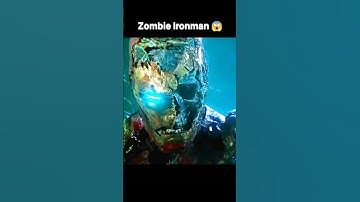 Zombie Ironman 😱 | Spiderman meets zombie ironman #short #marvel #spiderman #ironman