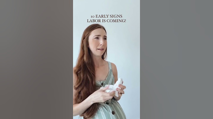 Early Signs Labor is COMING!? 🙋‍♀️👩‍💻#shorts