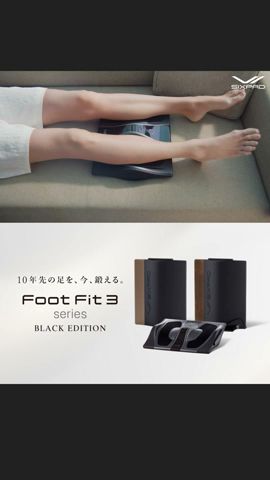 SIXPAD Foot Fit 3 BLACK EDITION ふくらはぎ 「ながら」トレーニング