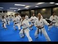 Mikio yahara tsuki waza training in kwf honbu dojo 2012