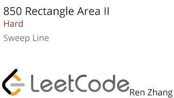 Leetcode 850 Rectangle Area II