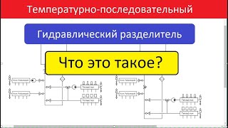 Гидравлический температурно-последовательный разделитель - что это такое?