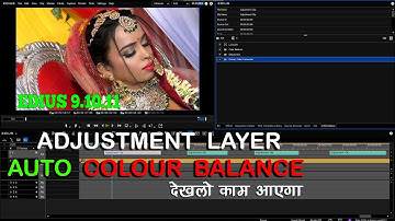 #Edius Auto Colour Balance Adjustment Layers   #Auto_Colour_Correction Edius 9.10.11 Me