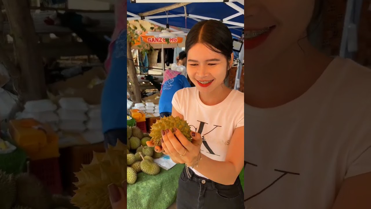 មានតែ១ពាន់រៀលក៏អាចញាំទុរេនបានដែរ 🌲