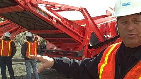 Sandvik QE440 scalper screen