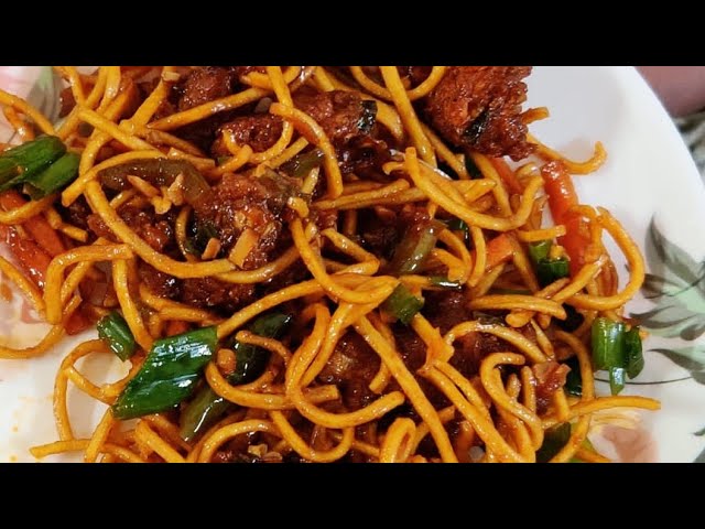 Veg Manchurian Bhel ♥ Chinese Bhel  By Fatima|| Crispy Noodles Salad ||चायनीज़ भेल || Street Style | Easy Cook