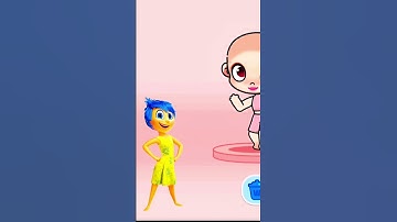 Creating Joy 😄 from Inside Out in Avatar World! 😊✨ #insideout #joy #avatarworld #shorts #usa