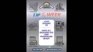 Esmar loan signing - have ID's and paperwork ready