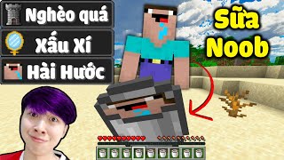 Vinh Uống Sữa Của Noob Tập 10 : UỐNG SỮA TẤT CẢ ĐỘNG VẬT TRONG MINECRAFT* Sao Mà Xui Xẻo Quá Đi 😭😰