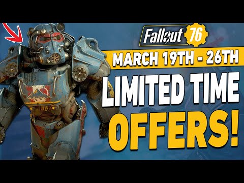 NEW SPECIAL OFFERS Coming to Fallout 76 Atomic Shop!