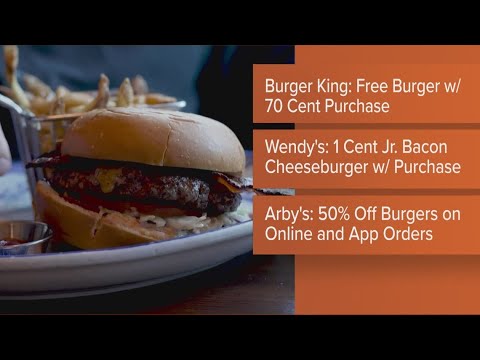 National Hamburger Day: How to get free burgers, more food deals