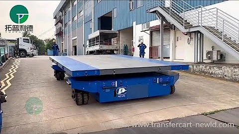 10 Ton Warehouse Automatic Guided Vehicles,Heavy Duty AGV Material Transport Cart