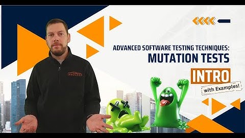 Mutation Testing (An advanced Software Testing Technique) - with Examples