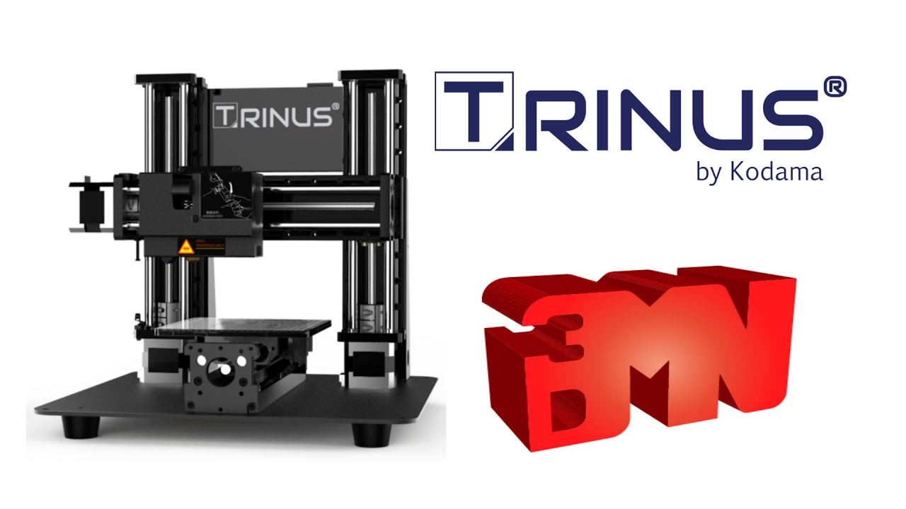 London Kinematik forbedre Trinus 3D Printer Unboxing and Live Build - YouTube