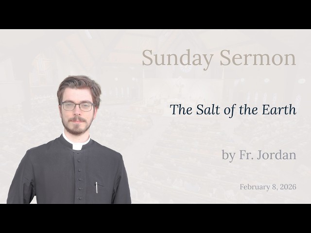 Sunday Sermon: The Salt of the Earth